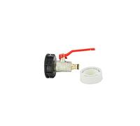 Multicuves - Raccord cuve Eau S60X6 - Vanne Laiton + Embout Rapide
