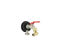 Multicuves - Raccord cuve S60X6 - Robinet ECO Laiton 15 mm + Nez articulé