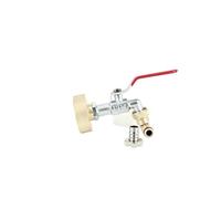 Multicuves - Raccord S60X6 Laiton - Robinet Laiton 15 mm + Nez articulé