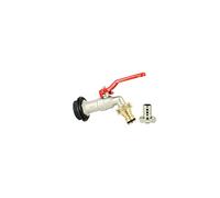 Multicuves - Robinet ECO Laiton 15 mm + Nez 20X27 pour Récupérateur Eau