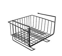 multifonction de cuisine Armoires Renforcement de panier à suspendre en métal Rack, support papier essuie-tout, Options de suspension de stockage étagère, l'espace du sous Panier de rangemen