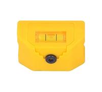 Multifonction Résistant à l'usure Cross Line Laser Léger Vertical Mini Outil Laser Facilement Amovible 625-670nm pour la Mesure (Jaune)