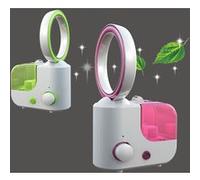 Multifonction Ventilateur Sans Lame 2-En-1 Humidificateur Convient Humidification Maison WEN225 G