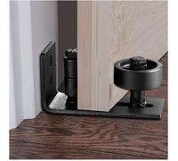 Multifunctional Guide de Plancher Bas de Porte de Grange Rouleau Réglable Guide au Sol pour Portes Coulissantes (1 pcs)