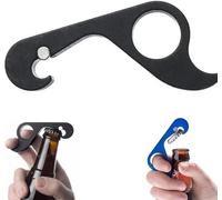 Multifunctional jar Opener,one Handed Bottle Opener,jar Opener for weak Hands UK,jar openers for Arthritis Hands,Effortless Arthritis jar and can for Seniors,H-Type one-Handed Grab Opener-Black