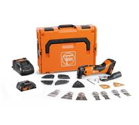 Fein Outil oscillant sans fil Multimaster AMM500 Plus Top 18V Li-ion 2x2,0Ah L-Boxx +30 accessoires