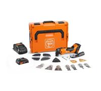 Multimaster 18V AMM 500 PLUS Top + 2 batteries 2 Ah AMPShare + chargeur + coffret L-BOXX - FEIN - 71293864000