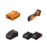 Multimaster AMM 500 Plus TOP AS + 2 batteries ProCore 18V 4 Ah AS + 1 chargeur GAL 1880 CV AS FEIN