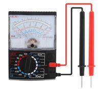 Multimètre Analogique À Aiguille, Multimètre Pédagogique Classique Avec Cadran, Testeur Électrique, Voltmètre/Ampèremètre/Ohmmètre CA/CC, Instrument de Test de Câbles en Circuit Ouvert