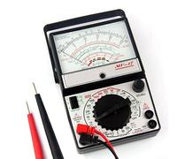 Multimètre analogique, pointeur multimètre testeur, MF-47 multimètre analogique voltmètre ampèremètre ohmmètre testeur de batterie, test de résistance de courant de tension Instrument numérique