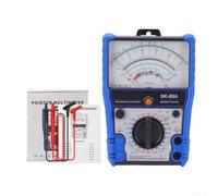 Multimètre analogique, testeur portatif SK-88A, résistance de courant de tension AC/DC, test de transistor de sonnerie, aimant de support de boîtier en silicone, usine de laboratoire de réparation