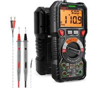 Multimètre Automatique Numérique TRMS 6000 Points (Guide de Bornes LED), Testeur Electrique Professionnel KAIWEETS