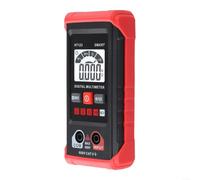Multimètre Digital Compact 118mm Protection Caoutchouc | Mesure auto 600V AC/DC, détection NCV sonore et visuelle, pour idéal réseau domestique 220V