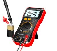 Multimètre électrique numérique intelligent avec large plage et manuel | Testeur de tension pour compteur électrique résidentiel pour réparation d'équipements de construction et de construction