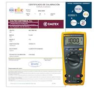 Multimètre Fluke 175 - Multimètre calibré ENAC - Avec certificat d'étalonnage accrédité