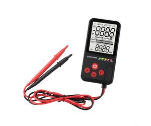 Multimètre intelligent compact, testeur numérique portable pour mesure de tension TRMS DC AC, diagnostic de résistance et de fréquence pour les applications électriques
