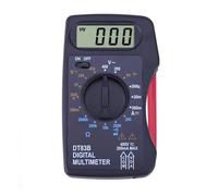 Multimètre numérique 1999 points, ampèremètre de poche, voltmètre, tension de courant, testeur de capacité de batterie(2pcs)