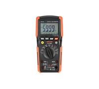 VEVOR Multimètre Numérique, 6000 Points, Multimètre Pro TRMS Voltmètre Test Tension CA CC, Courant, Résistance, Capacitance, Fréquence, Température, Diodes, Continuité, Faible Impédance, Cycle Service