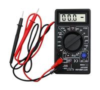 Multimètre numérique à plage automatique avec écran LCD, compteur électrique pour résistance courant électrique, de diode, triode, multimètre numérique portatif, affichage LCD