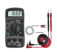 Multimètre numérique AN8205C, ampèremètre AC/DC, voltmètre, ohmmètre, multimètre avec thermocouple, rétroéclairage, portable