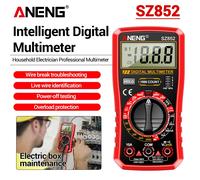 Multimètre numérique ANENG SZ852, testeur de tension intelligent, ampèremètre, buzzer, haute précision, outil de détection électronique multifonctionnel pour le bricolage SZ852 Yellow