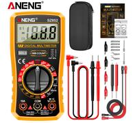 Multimètre numérique ANENG SZ852, testeur de tension intelligent, ampèremètre, buzzer, haute précision, outil de détection électronique multifonctionnel pour le bricolage SZ852 Red Pro