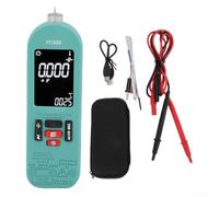 Multimètre numérique avec plage automatique et résistant aux brûlures, 400 mAh USB-C rechargeable, testeur de température de tension AC/DC