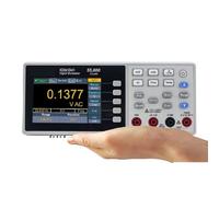 Multimètre numérique de table XDM1041 XDM1241 55000 points True RMS Écran LCD 3,5 pouces Courant Voltmètre Température Multimètres bureau Diagnostic de distribution d'énergie