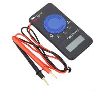 Multimètre numérique de type carte 3244-60, testeur d'isolation et de résistance avec sondes à pointe profonde, écran LCD, court-circuit sûr pour prises
