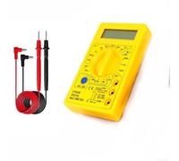 Multimètre numérique DT830B AC DC Volt Amp Ohm Meter Diode Transistor HFE Testeur Portable Appareil portable pour mesure électrique 1999 comptes
