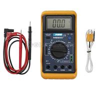 MULTIMÈTRE NUMÉRIQUE ÉCRAN LCD VOLTMÈTRE AMPÈREMÈTRE TESTEUR FERVI T050