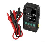 Multimètre numérique FY106B Voltmètre Ampèremètre Ohmmètre 4A AC/DC Testeur de tension avec lampe de poche Data Hold pour atelier garage
