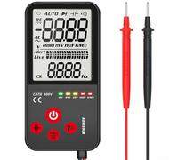 Multimètre numérique intelligent TRMS 6000 comptes avec graphique à barres analogiques, testeur de tension automatique pour bricolage électrique (ADMS9LN)