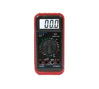 MULTIMETRE NUMERIQUE LCD 3 1/2 - 24 GAMMES / 10A / SONDE TEMPERATURE / CAPACITE / FREQUENCE