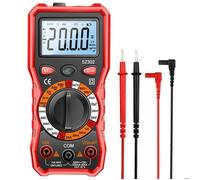 Multimètre Numérique,Multimètre Digital,Voltmètre Multifonctions 2000 Comptes,Testeur Électrique,Ohmmètre,Mesure La Tension CA/CC