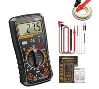 Multimètre numérique | Outils de mesure de haute précision avec 1999 comptes | Multimètre à portée automatique | pour domestique, électricien, industriel, commercial, résidence, camping-car