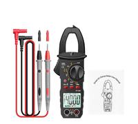 Multimètre numérique portable LCD, testeur tension courant ohm avec rétroéclairage et thermocouple