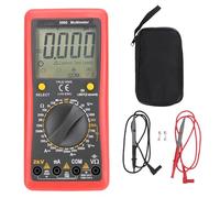 Multimètre Numérique Précis, Mesure 2000V 200mA 20MΩ, Testeur de Tension Courant Résistance - Protection Anti - Brûlure, Écran LCD Rétroéclairé, Usage Professionnel et Domestique
