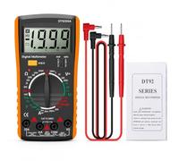 Multimètre Numérique Professionnel Portable, 1999 Counts Digital Multimeter | DT9205A LCD Testeur Electrique Multimetre Voltmetre AmpèRemèTre OhmmèTre Testeur De Tension, Courant, RéSistance, Capacité