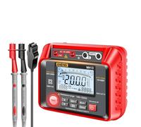Multimètre numérique, Testeur de résistance d'isolation numérique MH13 2500V, outil mégohmmètre haute tension