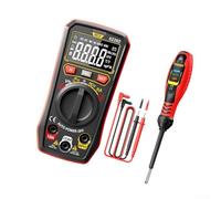 Multimètre numérique, testeur SZ202 + stylo de tension B18, outil de mesure électrique intelligent pour les professionnels et le bricolage