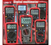 Multimètre numérique UNI-T UT89XD UT89XE UT61E + UT61D + UT61B + UT33C + UT33D + UT60S UT60BT AC DC, ampèremètre testeur de tension multimètre UT33D plus