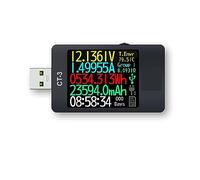 Multimètre numérique USB 3.1, testeur de courant, détecteur tension, interprète intégré DC 26V 6A Bricolage électronique(CT-3)