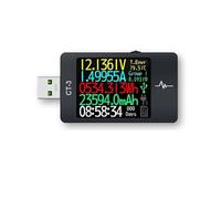 Multimètre numérique USB 3.1, testeur de courant, détecteur tension, interprète Lua intégré DC 26V 6A Bricolage électronique(CT-3AL(sm-ld-00))