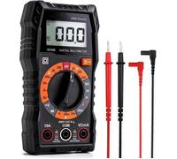 Multimètre Numérique, Voltmètre, Testeur Électrique, Ohmmètre, Mesure La Tension CA/CC, Courant CC, Résistance, Continuité, Diode