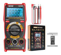 Multimètre SZ309, testeur de tension numérique manuel 600 V AC/DC, teste les batteries, le courant, la résistance, les diodes et l