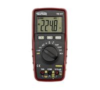 Multimètre Testboy 317 True RMS (mesure la valeur efficace, multimètre intelligent pour les installations électriques, des fréquences jusqu'à 10 MHz et des capacités jusqu'à 60 mF)