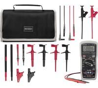 Multimètre VOLTCRAFT VC-480 avec câble de mesure MLSet-100 et poche