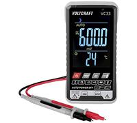 Voltcraft Multimètre VC33 numérique CAT III 600 V - Affichage 5999 points