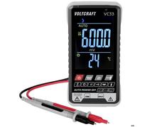 Multimètre VOLTCRAFT VC33 numérique CAT III 600 V Affichage (nombre de points): 5999